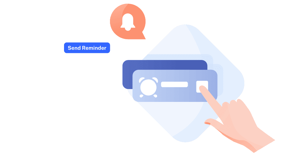 Reminders for acknowledgements of the new policies
